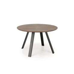 DANILO bord Valnød/Sort