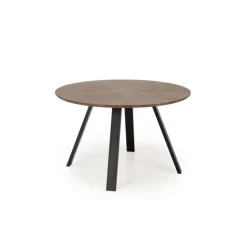 DANILO bord Valnød/Sort