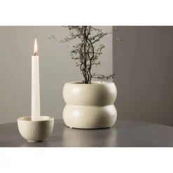 Dapne Kruka - Beige og Sort