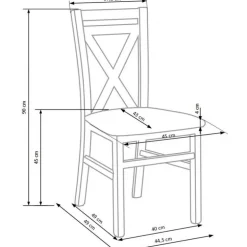 DARIUSZ Spisebordsstol - honning eg / Inari 91