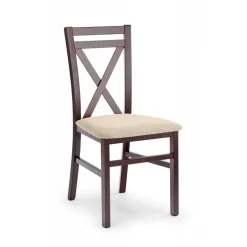 DARIUSZ Spisebordsstol - mørk Valnød/Lars 07