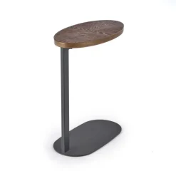 DELPHI sofabord, Valnød / Sort