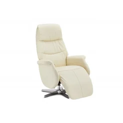 Delta Recliner Cream Læder
