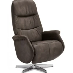 Delta Recliner lænestol i Gråbrun stof