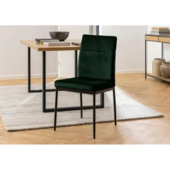 Demi spisebordsstol grøn stof