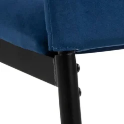 Demina spisebordsstol blå stof