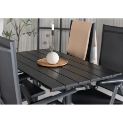 Denver Loungesæt - Havemøbelsæt - Sort