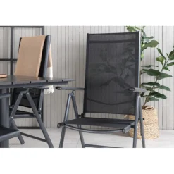 Denver Loungesæt - Havemøbelsæt - Sort