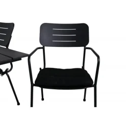 Denver t Loungesæt - Havemøbelsæt - Sort