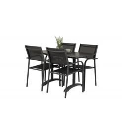 Denver t Loungesæt - Havemøbelsæt - Sort