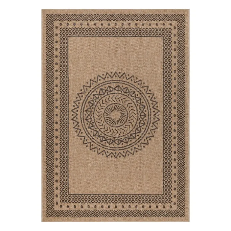 Dhaka Udendørs tæppe Vintage - Sort