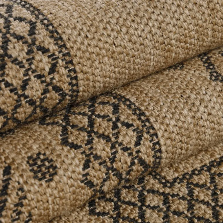 Dhaka Udendørs tæppe Vintage - Sort