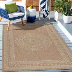 Dhaka Udendørs Tæppeløber Vintage - Beige