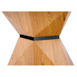 DIAMOND bord gyldent egetræ, ben gyldent egetræ