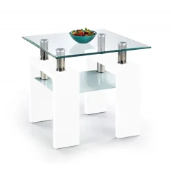 DIANA H KWADRAT sofabord 60 x 60 - Hvid