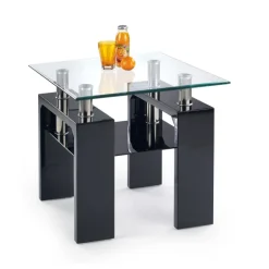 DIANA H KWADRAT sofabord 60 x 60 - Sort