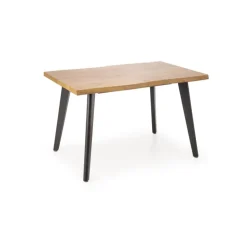 DICKSON 2 Spisebordmedudtræk 150-210, Naturlig / Sort