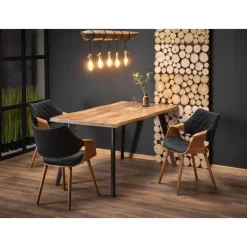 DICKSON Spisebord med udtræk 120cm kan udvides til 180cm