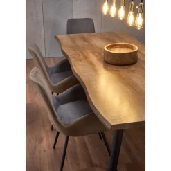 DICKSON Spisebord med udtræk 120cm kan udvides til 180cm