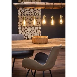 DICKSON Spisebord med udtræk 120cm kan udvides til 180cm