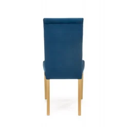 DIEGO 3 Spisebordsstol, - quiltet fløjl Stripes - MONOLITH 77