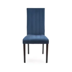 DIEGO 2 Spisebordsstol, - quiltet fløjl Stripes - MONOLITH 77