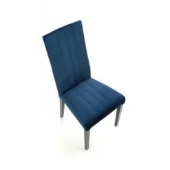 DIEGO 2 Spisebordsstol, - quiltet fløjl Stripes - MONOLITH 77