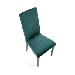 DIEGO 2 Spisebordsstol, - quiltet velour Stripes - MONOLITH 37