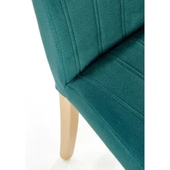 DIEGO 3 Spisebordsstol, - quiltet fløjl Stripes - MONOLITH 37