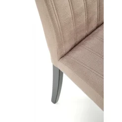 DIEGO 2 Spisebordsstol, Sort / Monolith 09 (Beige)