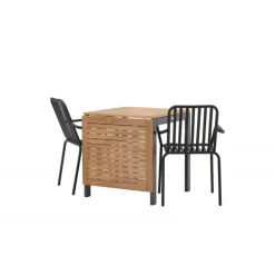 Diego t Loungesæt - Havemøbelsæt - Sort,Brun