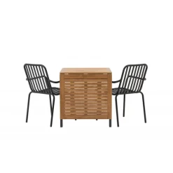 Diego t Loungesæt - Havemøbelsæt - Sort,Brun