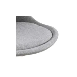 Dima barstol grå stof