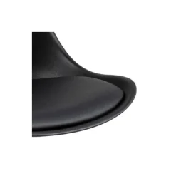 Dima barstol sort læderlook