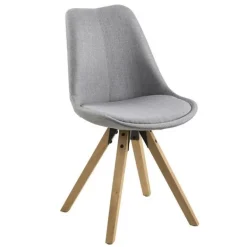 Dima spisebordsstol - Grå/Oliebehandlet