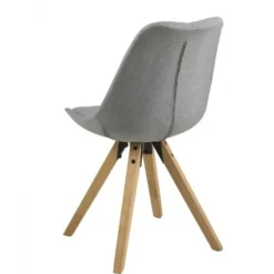 Dima spisebordsstol - Grå/Oliebehandlet