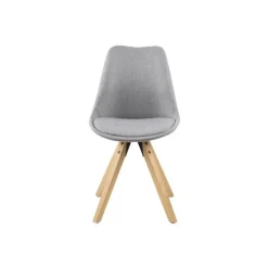 Dima spisebordsstol - Grå/Oliebehandlet