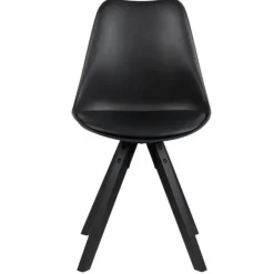 Dima spisebordsstol sort læderlook