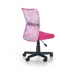 DINGO Kontorstol - Pink med dekorationer