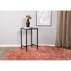 Dipp Bord - Sort og Messing