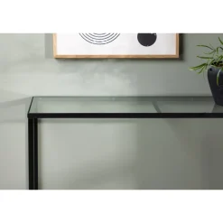 Dipp Sidebord - Sort og Transperant