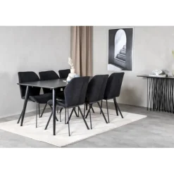 Dipp Spisebordssæt - Sort