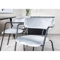 Dipp Spisebordssæt - Sort og Grå