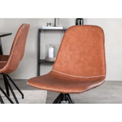 Dipp Spisebordssæt - Sort og Brun