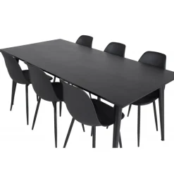 Dipp Spisestuesæt - Sort