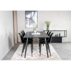 Dipp Spisestuesæt - Sort