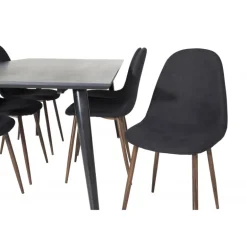 Dipp t Spisebordssæt - Sort og Natur