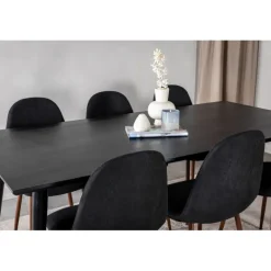 Dipp t Spisebordssæt - Sort og Natur