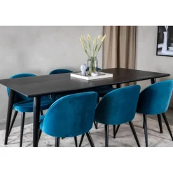 Dipp t Spisebordssæt - Sort og Blå