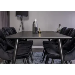 Dipp t Spisebordssæt - Sort og Messing